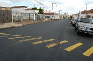 O serviço de revitalização foi concluído na Avenida Gabriel Junqueira.